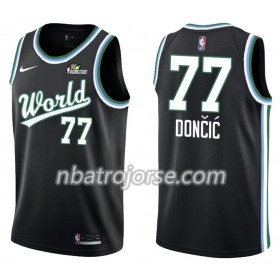 Män Dallas Mavericks Tröja Luka Doncic 77 Nike 2019 Rising Star Swingman